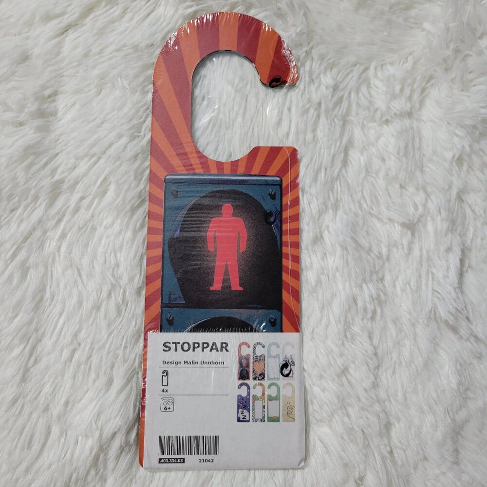 IKEA Stoppar Double Sided Door Hanger Signs
